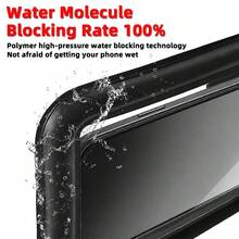 1 pieza Bolsa impermeable sellada para teléfono, bolsa flotante universal, funda transparente con pantalla táctil para playa, piscina, buceo, fotografía submarina y viajes - A - Ver 4