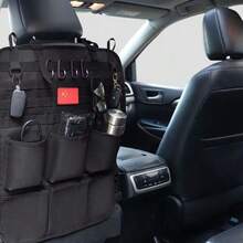 1 Pc Layered Multi-Pocket MOLLE Mount Oxford Fabric Multi-Purpose Car Outdoor Tool Storage Hanging Organizer - Multicolor - View 5