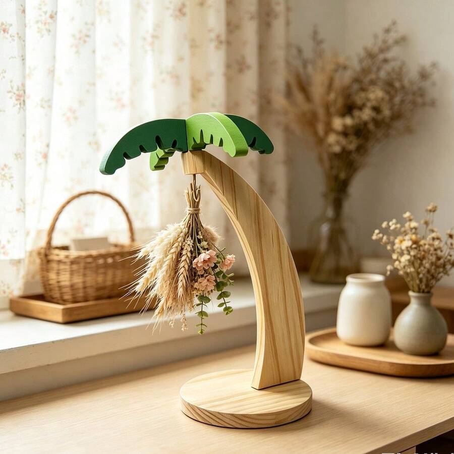 Banana Holder - Banana Hanger Tree With Stainless Steel Hook, Suitable For Daily Home Storage - Multicolor - View 1