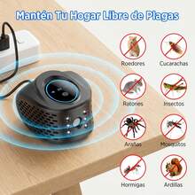Ultrasonic Rodent Repellent - Black - View 2