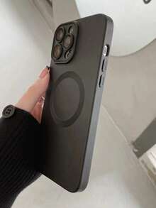 Interstellar Skin Magnetic Magnifying Lens Protection Phone Case, Compatible With 16Promax/15Promax/16/15/14/13/12/11 - Black - View 5