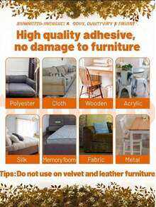 Anti-Cat Scratch Furniture Protector - Large Sofa Protector - Single-Sided Adhesive Tape - Transparent Corner Guard Device, Suitable For Furniture, Walls And Doors - 45*500cm - View 4