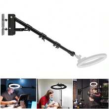 39" Triangle Wall Mount Light Stand Boom Arm For Video Light Moonlight UK - UK-c340801 - View 9