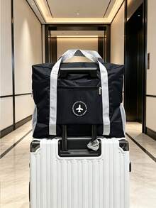 1pc Large Capacity Luggage Bag, Storage Bag, Handbag, Business Travel Bag, Suitable For Travel, Business Trip, Waterproof, Large Capacity, Essential For Vacation Travel, Gift For Girlfriend/Husband - View 5
