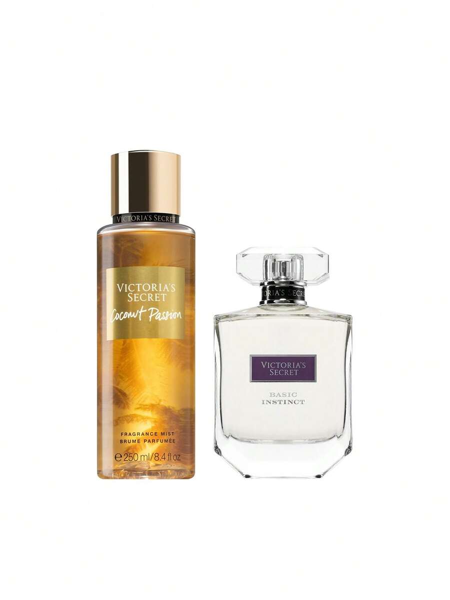 Victoria's Secret [Bundle] Coconut Passion Body Mist 250 ml + Basic ...