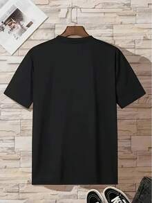 Retro-T-Shirt für Männer der Generation X – Ein Retro-Design mit einzigartigem Rücken-Print – Hergestellt aus weichem, atmungsaktivem Material – Schwarzes Rundhals-Shirt, ideal für Fans der Generation X, Konzer - Schwarz - Übersicht 3