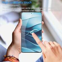 XINHONGYU 9D HD Full Glue Tempered Glass Screen Protector, Compatible With Redmi Note 14/13 Pro Max/12R/11 Lite/10S/9A/8/T/14C/13C/11 10 2022/9i Power/A5/A4/A3/A2+/A1/K80/K70 Pro/K60 Ultra/K50/K40/K30 Series, Full Coverage Screen Protector - Clear - View 6