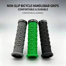 MOTSUV 1 Pair Bicycle Mountain Bike Handlebar Grips, Lock-On Anti-Slip Handlebar Grips, Cycling Equipment Accessories - Multicolor - View 4
