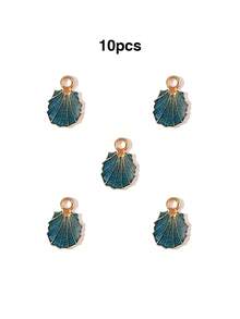 10/20pcs Cartoon Ocean Creature Oil Drop Pendant Creative DIY Necklace Earrings Jewelry Accessories Keychain Charm - Multicolor - View 16
