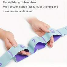 Elastic Segmented Stretching Band, Professional Yoga Stretching Band, Create Comfortable Yoga Experience, Suitable For Beginners - Multicolor - View 4