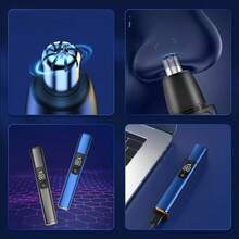 Nose Hair Trimmer R-Shaped Rounded Corner  Shaver,Multi-Function For Nose Lip Armpit Hand Leg Facial Hair Removal - A - View 2