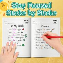 Common Words Sentence Fill-In-The-Blanks Workbook - Fun And Educational Fill-In-The-Blanks Reading Practice To Help Kindergarten And First Grade Children Learn High-Frequency Words - Early Learning - View 5