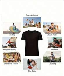 Women T-Shirts - 黑色 - 查看 6