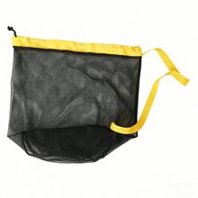 Beach Swimming Mesh Storage Bag, Lightweight Large Capacity, Drawstring Expandable Mesh One Shoulder Beach Bag, Sand-Proof Breathable Beach Cover, Suitable For Clothes, Towels, Portable Crossbody Bag, Outdoor Travel And Swimming Dual Use - Multicolor - View 12