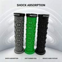 MOTSUV 1 Pair Bicycle Mountain Bike Handlebar Grips, Lock-On Anti-Slip Handlebar Grips, Cycling Equipment Accessories - Multicolor - View 8