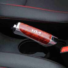 1pc Car Hand Brake Cover Handbrake Grips Protection Carbon Fiber For Kia Rio Ceed Sportage Cerato Soul Sorento Picanto Optima - A - View 5