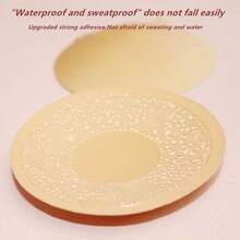 1 Pair 6.5cm/10cm Transparent Pull-Up Nipple Covers, Invisible Seamless Breast Petals, Suitable For Wedding Photography, Sports, Casual, Evening Events - Multicolor - View 7