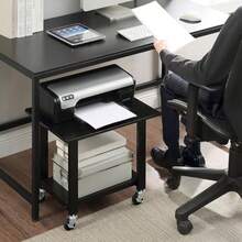 Office Storage Cart - BLK - View 4