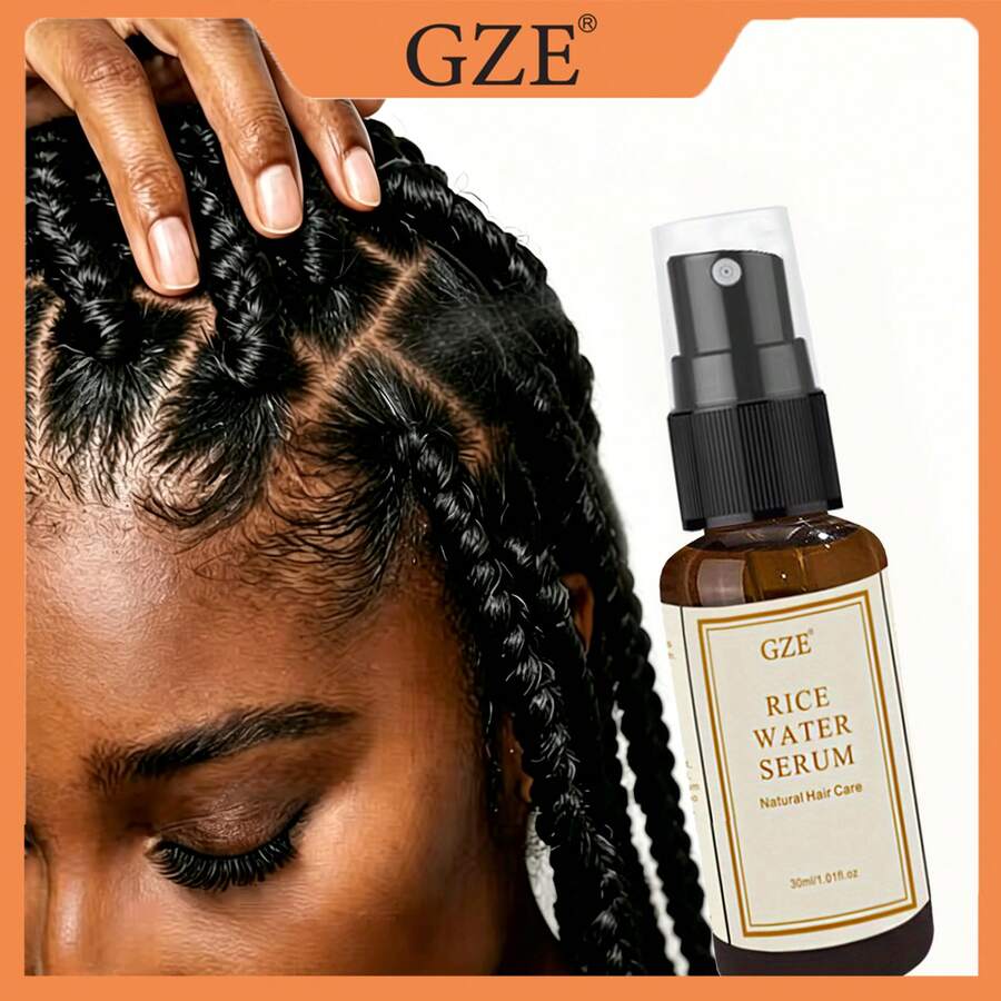 GZE 天然米精濃縮豐盈髮噴霧精華 - 米色 - 查看 1