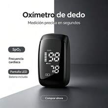 USB-C Rechargeable Digital Pulse Oximeter, Highly Accurate Finger Pulse - View 12