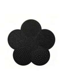 Silicone Makeup Brush Cleaning Bearings With Suction Cups Makeup Brush Tools Brush Cleaners Portable Suction Cup Drying Rack Tool For Makeup Brushes And Art Brushes For Travel And Studio Use Makeup Artists And Artists - Multicolor - View 12