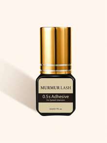 Premium 0.5s Quick Dry Eyelash Extension Glue 5ml, Luxury Low Odor Mink Lash Adhesive, Ultra Strong Bond Lasts 6-8 Weeks - Black - View 16