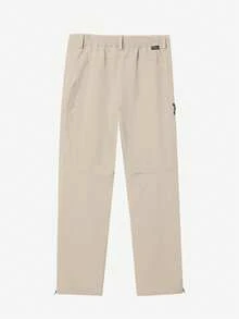 CAMEL CROWN Men's Softshell Pants, Windproof, Waterproof, Breathable, Hiking, Outdoor Casual Pants. - Desert Gray - View 4