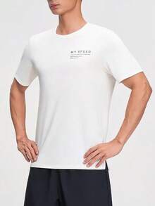 XTEP MY SPEED New Summer Running Sports Outfit Men's Versatile Casual Sports T-Shirt - White - View 3