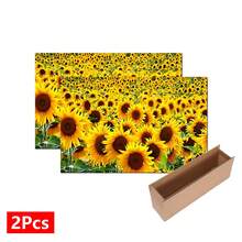 1pc Home Decor Sunflower Pattern Printed Dish Drying Mat, Coffee Machine Absorbent Mat, Sink Drain Mat, Cup Absorbent Mat, Kitchen Supplies, Bathroom Supplies, Kitchen Countertop Decoration - Multicolor - View 12