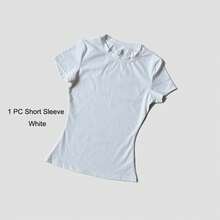 Women's Sports Yoga Set Seamless Knitted Fitness Gym Clothes Sportswear Short Sleeve Crop Top Tracksuits Gym Short Leggings - Pink - View 11