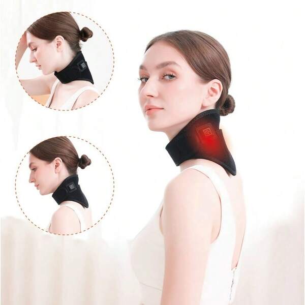 Colar Cervical Termico Alivio Dor No Pescoço E Torcicolo Suporte Almofada Gola Termica Top
