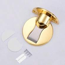 2/1pc Invisible Magnetic Door Stopper, No Drilling Required, Dual-Use Door Stopper, Strong Magnetic Suction, Suitable For 5.5mm-9mm Door Gap. Multi-Functional, Portable Safety Door Stopper For Home Decor, Room Decor, Bedroom Decor, Bathroom Decor In Autumn And Winter. Can Be Used For Halloween, Christmas On-Site Door And Window Installation To Reduce Safety Hazards. - Multiple Styles - View 10