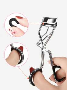 11pcs/10pcs/1pc Professional Eyelash Curler, Long-Lasting Use, Longer And Fuller Lashes - Easy To Use And For Eyes, Eyelash Curler, Effortless Shaping Without Pinching, Curling Lashes, Makeup Tools, Beauty Tools, Travel Portable, Vanity Essential - Multicolor - View 6