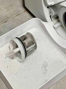 1件耐用洗衣機排水托盤,防溢水地板保護盤,洗衣房必備家居收納配件,適用於洗衣區日常清潔 - 彩色 - 查看 8