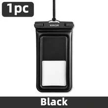 1 pieza Bolsa impermeable sellada para teléfono, bolsa flotante universal, funda transparente con pantalla táctil para playa, piscina, buceo, fotografía submarina y viajes - A - Ver 12