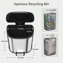 Trash Cans - Silver - View 8