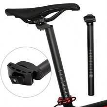 1pc Bicycle Seat Post, Aluminum Alloy Adjustable Clamp Seat Post, Suitable For Mountain Bike, Road Bike, Fixed Gear Bicycle, Bicycle Saddle Post - Multicolor - View 9