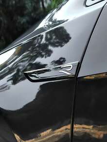 2pcs R-Blade Leaf Emblem Sticker For Golf 7 8 GOLF GTI Decoration Side Emblem Decal - A - View 4
