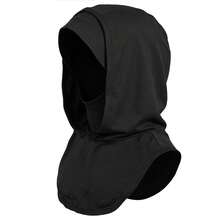 1 buah Balaclava Terlaris Terbaru 2026, Topi Balaclava Bertepi Lebar Elastis Warna Polos dengan Penutup Kepala Terintegrasi - MultiWarna - View 8