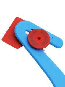 Blue Yellow Livestock Ear Tags Remover Cutter Portable Plastic Handle Ear Tag Cutting Tool Farm Animals Cattle Cow Goat Sheep Identification Tag Removal Knife - As Picture - View 5