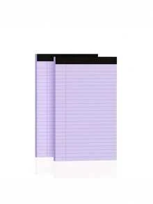 Back To School Multi-Color Lined Notebook, Memo Pad, INS Minimalist Style Multi-Color Inner Pages Writing Notebook, Non-Bleed Stationery, Suitable For Students, Memo Pad, Gift Notebook, Used For Shopping List, Learning, Office Supplies, To-Do List Memo - Multicolor - View 8