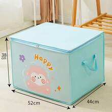 Large Capacity Zipper Storage Bag For Clothes And Blankets, Packing Organizer Bag For Moving And Organizing - Multicolor - View 11