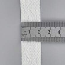 1/3/5/10m Elastic Non-Slip Woven Ribbon, Used For Belts, Clothing, Wavy Silicone Ribbon DIY Garment Sewing Accessories - C-Dark green - View 33