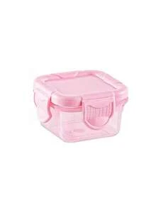 Juego de contenedores pequeños para almacenamiento de alimentos, cajas de almuerzo, cajas selladas para refrigerador, cajas de almacenamiento rectangulares de plástico selladas, contenedores pequeños de alimentos, frascos de especias multifuncionales, material de plástico de 2 oz con tapas - Multicolor - Ver 13