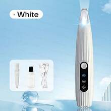 1件寵物美容電動剪毛器,USB充電式附LED燈,低噪音狗狗爪修剪器,多功能寵物剪毛器適用於爪子、眼睛、耳朵和臉部 - 彩色 - 查看 8