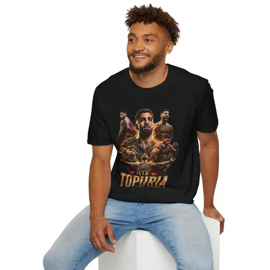 Men Outdoor Tees & Tanks - Black - View 1