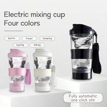 shiying 530ml USB Rechargeable Automatic Protein Powder Shaker Cup, Anti-Clumping Auto Mixing, Suitable For Blending Milk, Coffee, Protein Powder, Essential For Fitness And Outdoor Sports - Multicolor - View 12