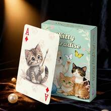 Fantasy Dynamic Cute Creature Playing Cards, Artistic Grade Paper, High-End Luxury Design, Suitable For Games, Gifts, Party Entertainment - Multicolor - View 1