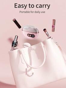 Portable 2-In-1 Automatic Electric Nail Clipper And Polisher With Anti-Pinch Protection And LED Light, Effortless Nail Care, Home Use Manicure Device, Ideal Gift For Christmas And Valentine's Day - Multicolor - View 6