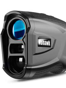 NOHAWK Portable Golf Rangefinder, 1000 Yards Range, Slope Compensation, Flag Lock Vibration, 6X Magnification Monocular Telescope, Magnetic Function, Suitable For Outdoor Golf Sports - Black - View 8